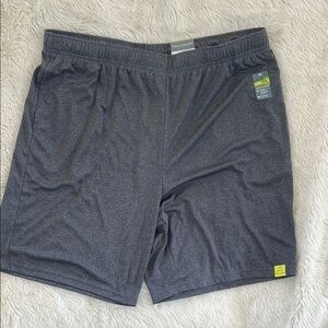 TEK GEAR Gray Athletic Shorts Lightweight Performance
